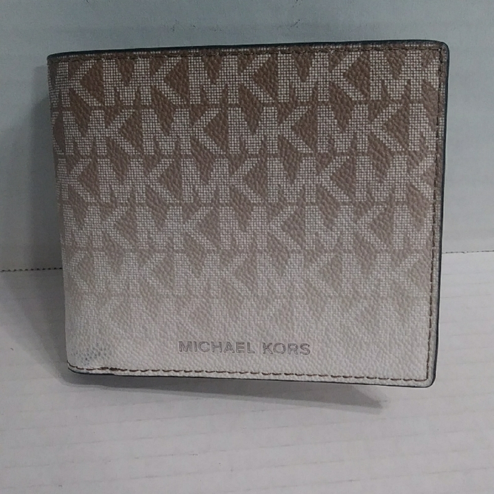 Michael Kors Men's Cooper Ombre Signature Logo Billfold Wallet *NWT*
